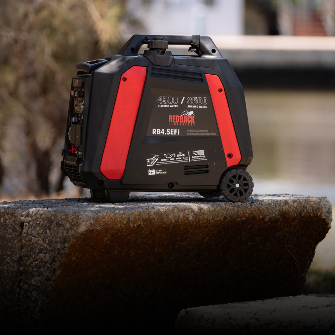 Reback Generator Redback RB4.5 Portable Inverter Generator 4500W 4.5KVA | iTechworld