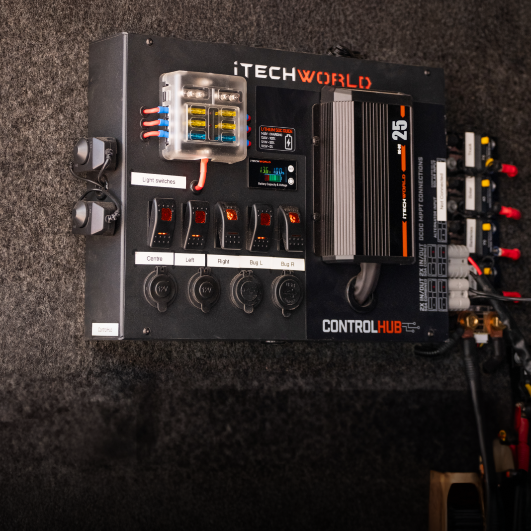 iTechworld Control Hub Kit with 25A DCDC Charger and iTECH120X PRO