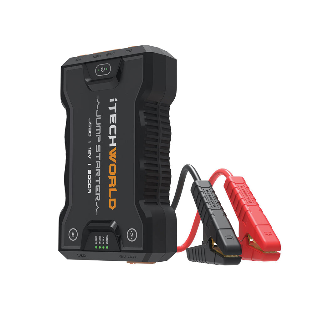 JS80 3000 amp Portable Jump Starter Backup Power Bank  - iTechworld