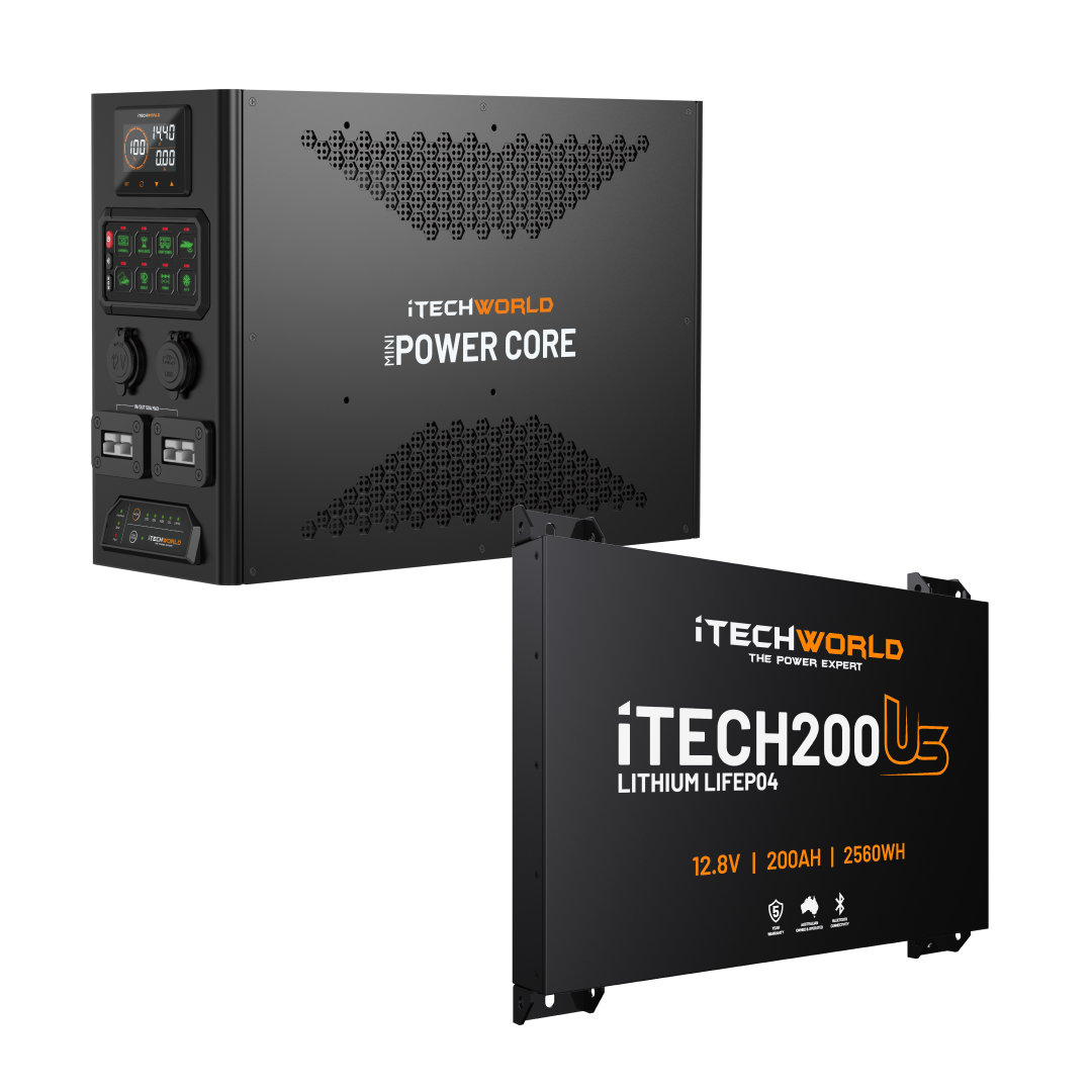 iTechworld | Mini Power Core + Ultra Slim 200Ah | iTechworld