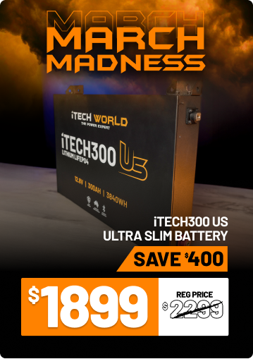 300Ah. Ultra Slim. $400 Off.