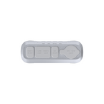 A close-up of the Medicharge Flex | CPAP Battery | 276Wh shows four ports—USB-C IN/OUT, USB-C OUT, DC IN/OUT, and DC 12V OUT—each with rubber flaps; perfect as a portable CPAP battery or power supply.