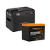 The iTechworld Premium GoFurther Battery Box Bundle, featuring the iTECHDCDC25 Charger and iTECH120X Lithium Battery, offers versatile ports and displays—your ultimate 4WD and off-grid power solution.