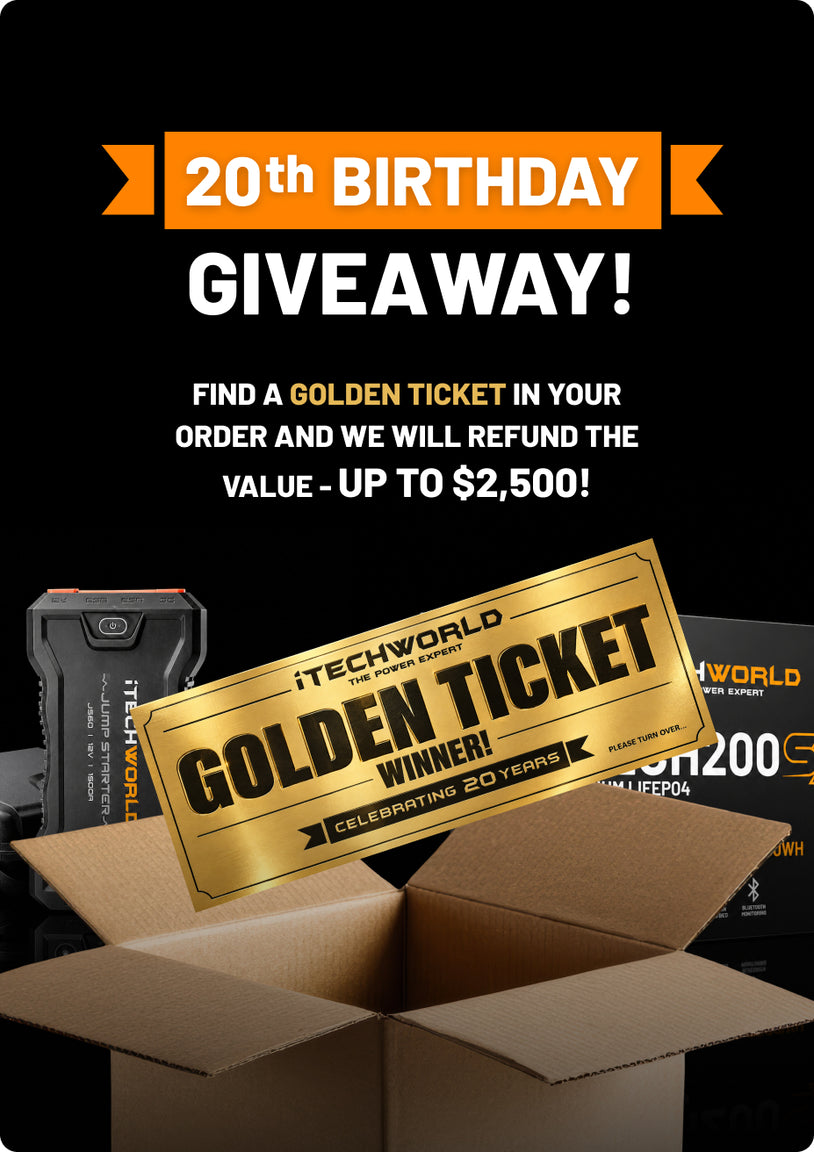iTECH160X Pro + FREE Go Further Battery Box