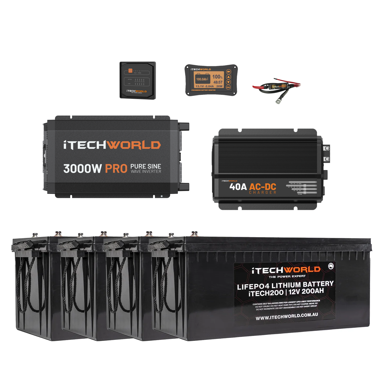 iTechworld | Off Grid System | 10.24kWh