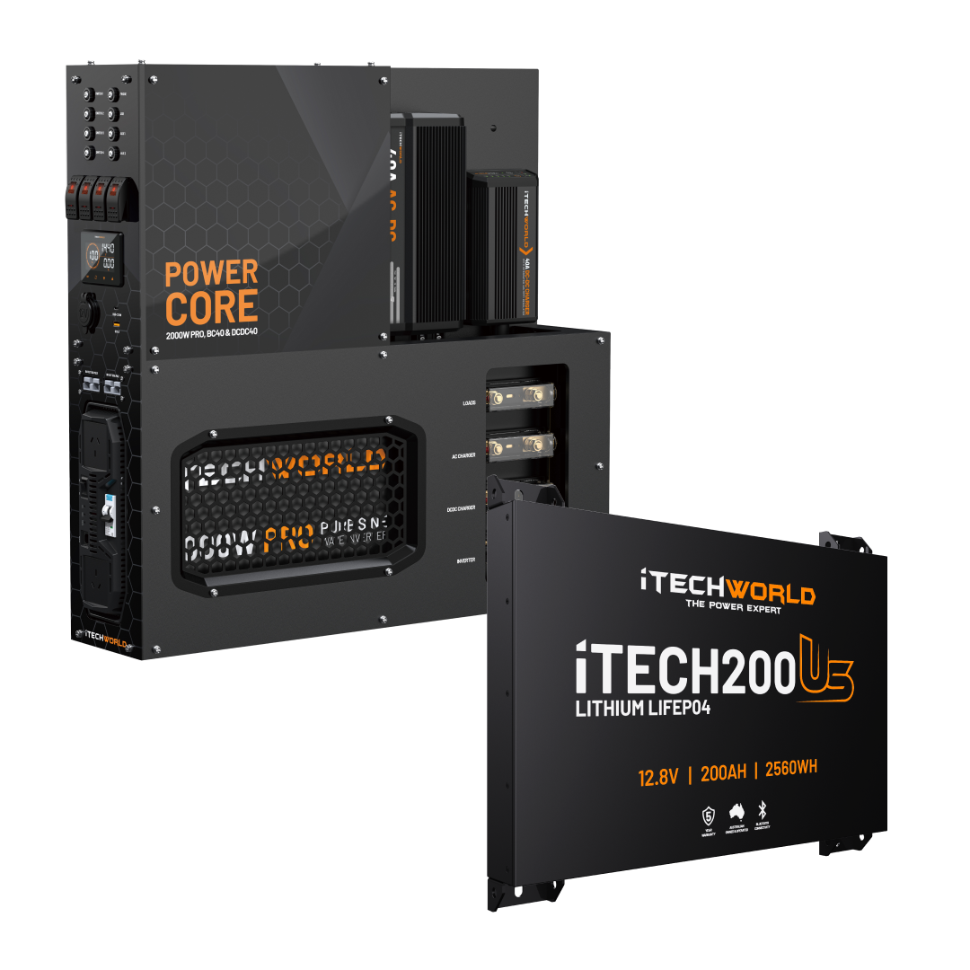 Power Core System + Ultra Slim 200Ah - iTechworld