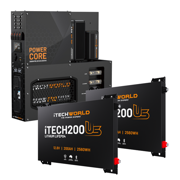 iTechworld | Power Core System + Ultra Slim 200Ah x 2 - iTechworld