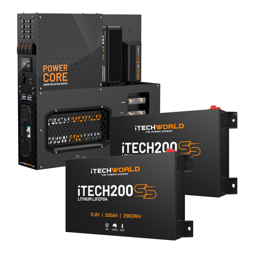 iTechworld | Power Core System + Super Slim 200Ah x 2 - iTechworld