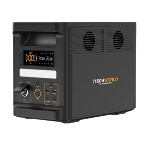 PS1800 PRO | Portable Lithium Power Station with Bluetooth | 2000W 120Ah - iTechworld