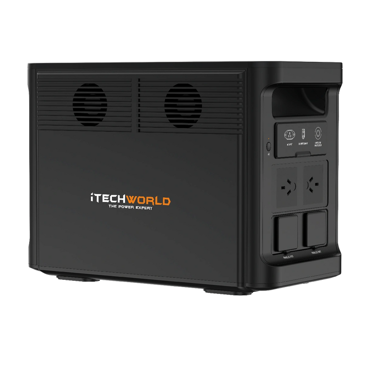 PS1800 PRO | Portable Lithium Power Station with Bluetooth | 2000W 120Ah - iTechworld