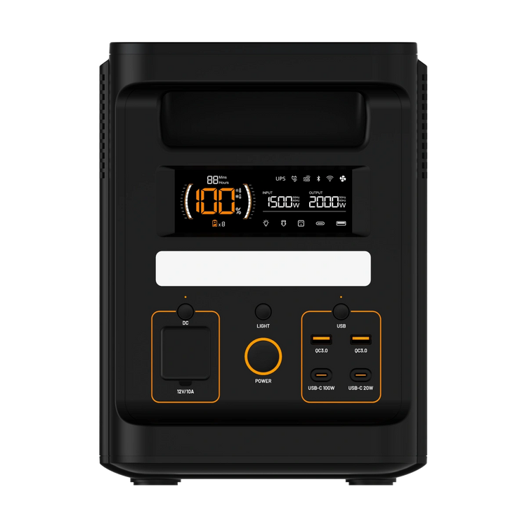 PS1800 PRO | Portable Lithium Power Station with Bluetooth | 2000W 120Ah - iTechworld