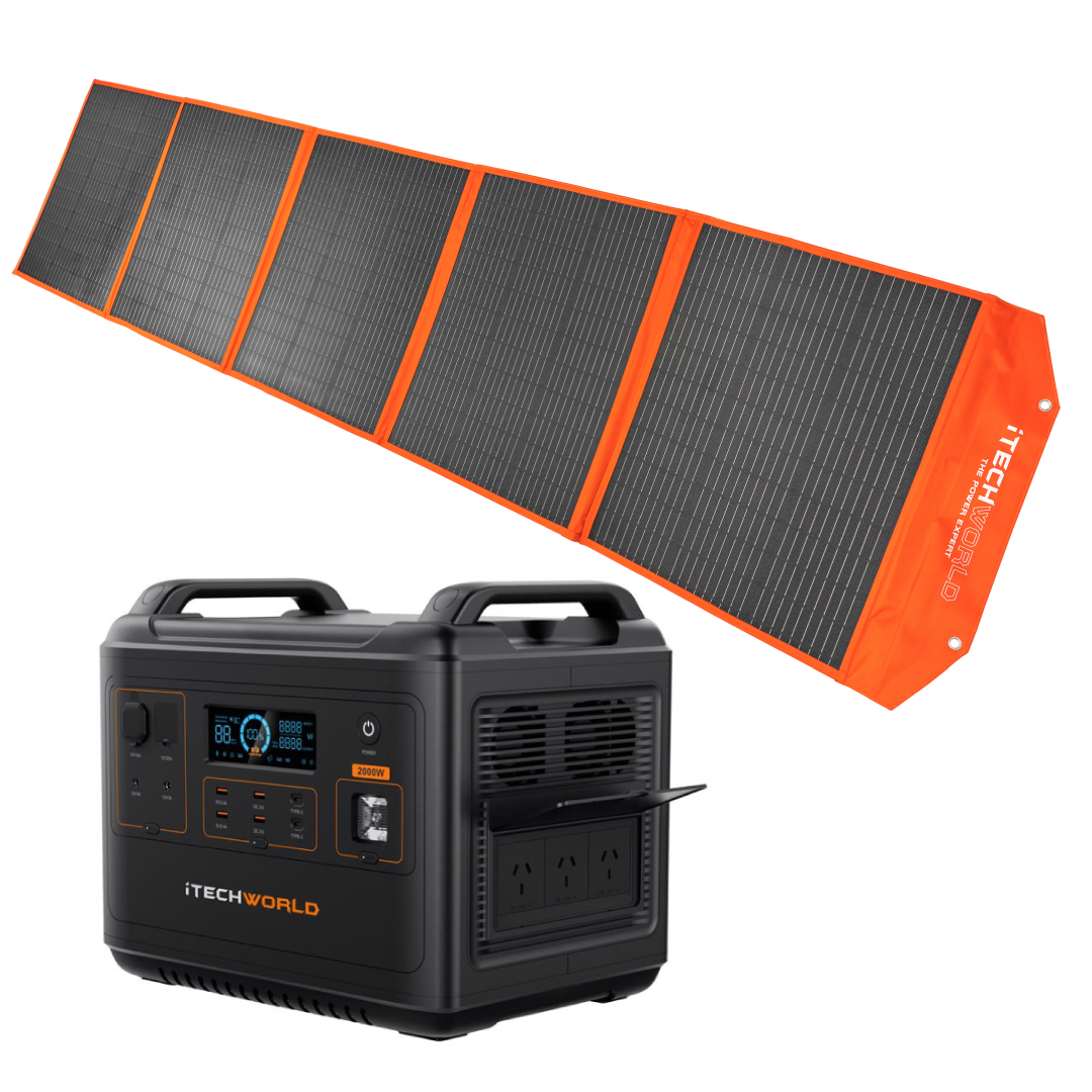 Solar Generator Pack Solar Portable Power Pack ToughTested SOLAR ROC16 16,000 MAh Powerbank