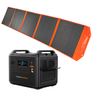 Elite Solar Generator Kit - PS2000 and 300W Solar Blanket - iTechworld