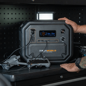 PS2800 PRO | Portable Lithium Power Station with Bluetooth | 2800W 180AH - iTechworld