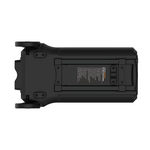 A black iTechworld 3600W 320Ah PS3600 PRO Portable Lithium Power Station with Bluetooth, featuring wheels and a visible label on the bottom, is photographed from above against a white background. The label displays text and instructions highlighting its powerful 3840Wh LiFePO4 battery and advanced 3600W pure sine wave inverter.