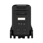 The iTechworld PS3600 PRO Portable Lithium Power Station, a black device with wheels, a handle, a display screen, and multiple front ports, features a powerful 3600W Pure Sine Wave Inverter and a high-capacity 3840Wh LiFePO4 battery. This 320Ah portable power station also offers Bluetooth connectivity and is shown isolated on a white background.