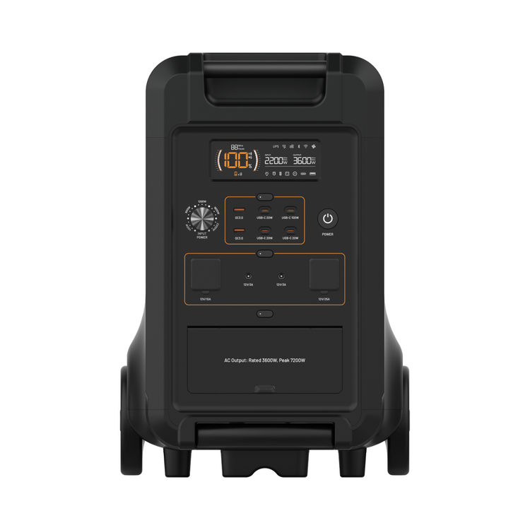 PS3600 PRO | Portable Lithium Power Station with Bluetooth | 3600W 300Ah - iTechworld