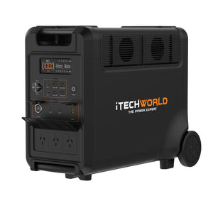 Ultimate Solar Generator Kit - PS3600 Power Station & Solar Blanket with Raptor Skin - iTechworld