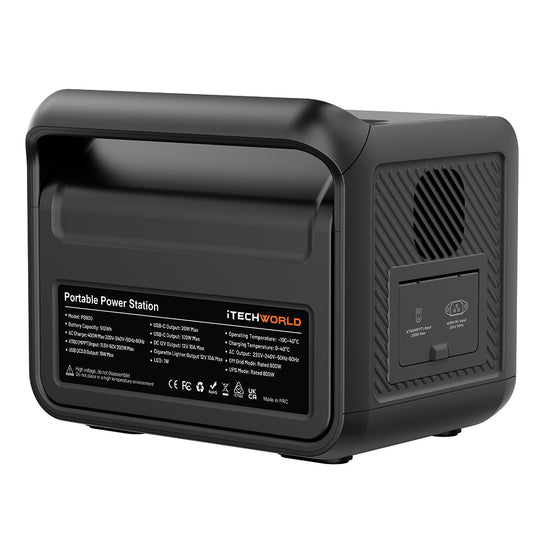 PS800 Portable Lithium Power Station 800W 40Ah | iTechworld