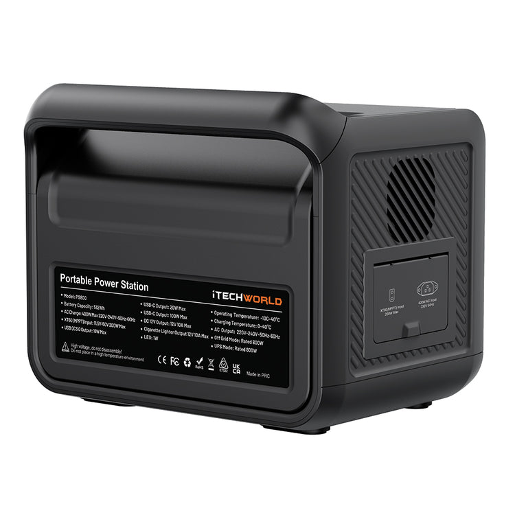 PS800 Portable Lithium Power Station 800W 40Ah - iTechworld