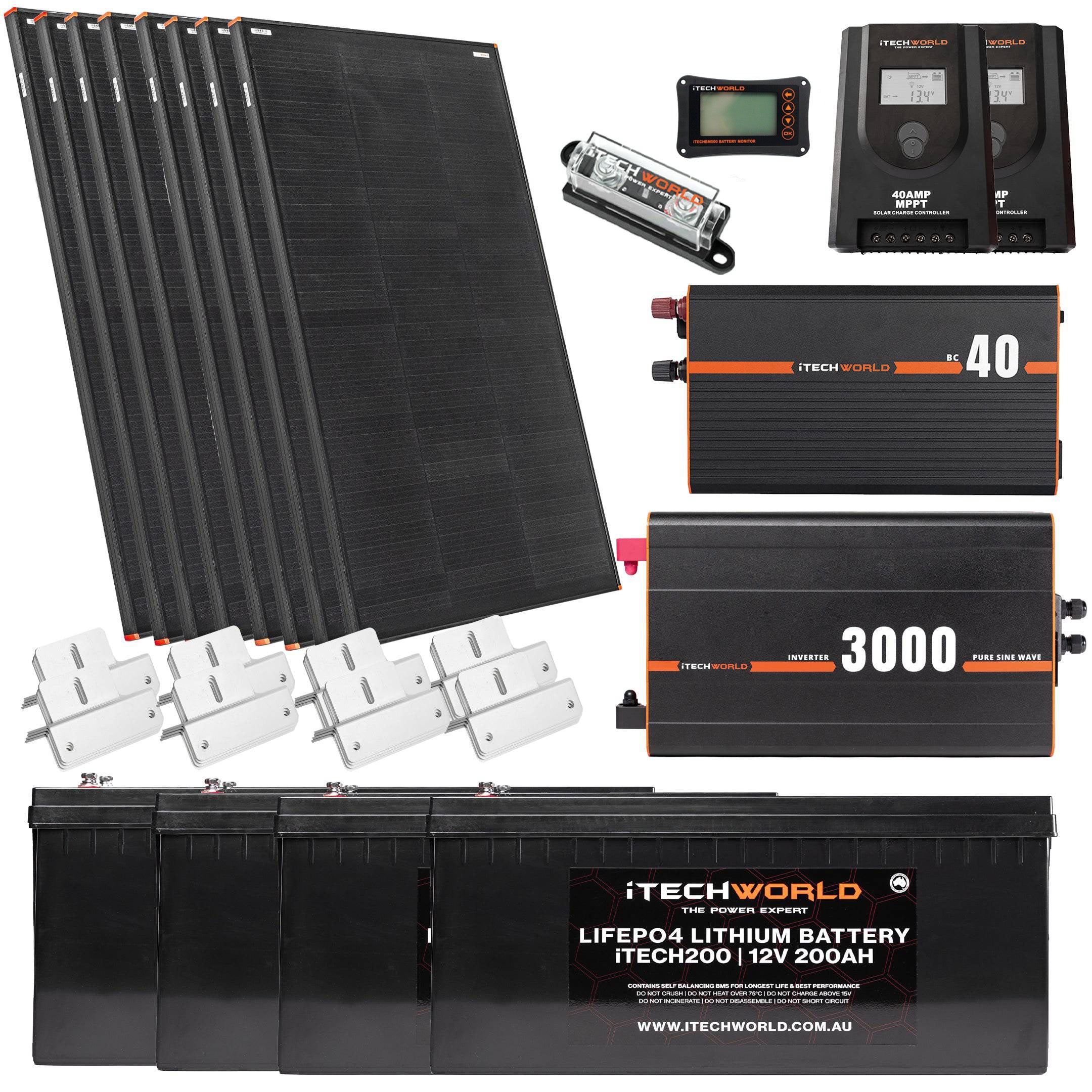 10.24 KWH Off Grid System - iTechworld