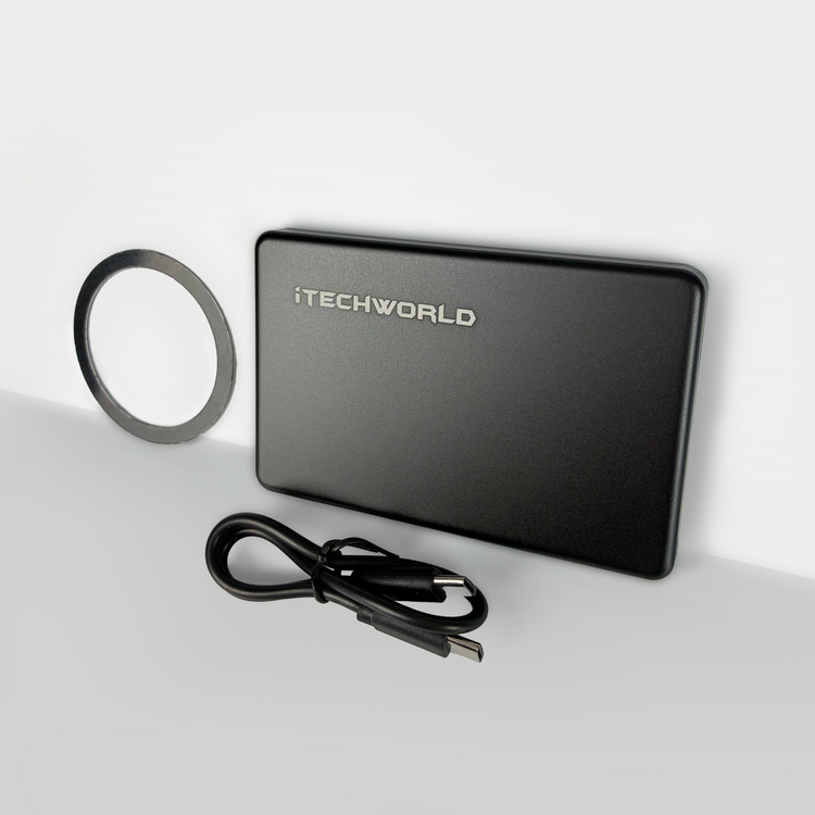 5,000 mAh Ultra Slim Magnetic Power Bank - iTechworld