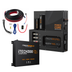 All-in-one power management kit including wiring, connectors, a black iTechworld 300Ah Super Slim Power Core unit, an iTechworld iTECH300S5 lithium battery, and various electronic components.