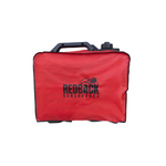 The iTechworld Redback | Inverter Generator Protective Cover | RB2 protects your portable generator and displays the Redback Generators logo with a black spider graphic on the front.