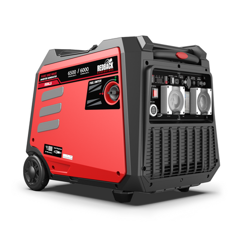 Redback RB6.5 | Portable Inverter Generator | 6500W 6.5KVA