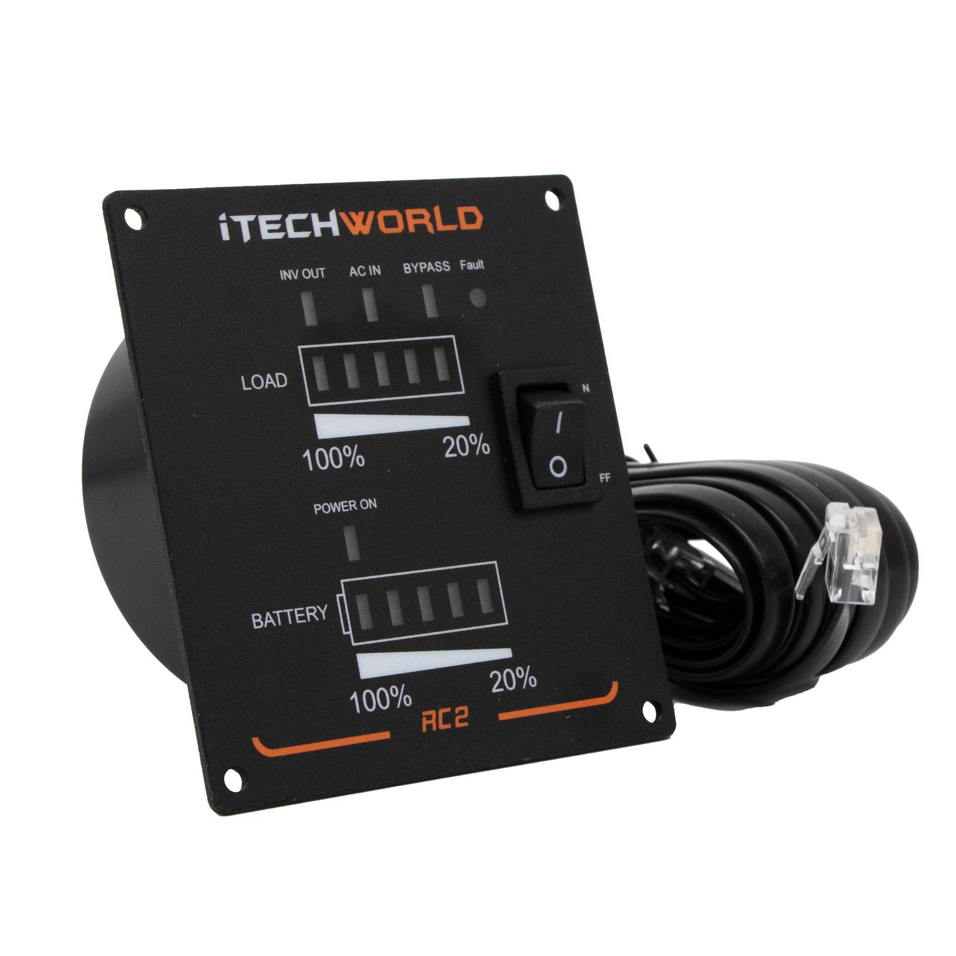 RC2 Intelligent On/Off Remote Control For iTechworld Pure Sine Wave ...