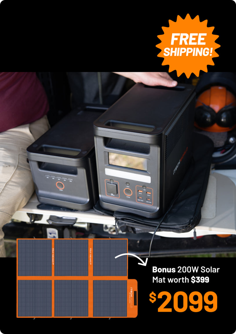 PS1800 Solar Mat Expansion Battery