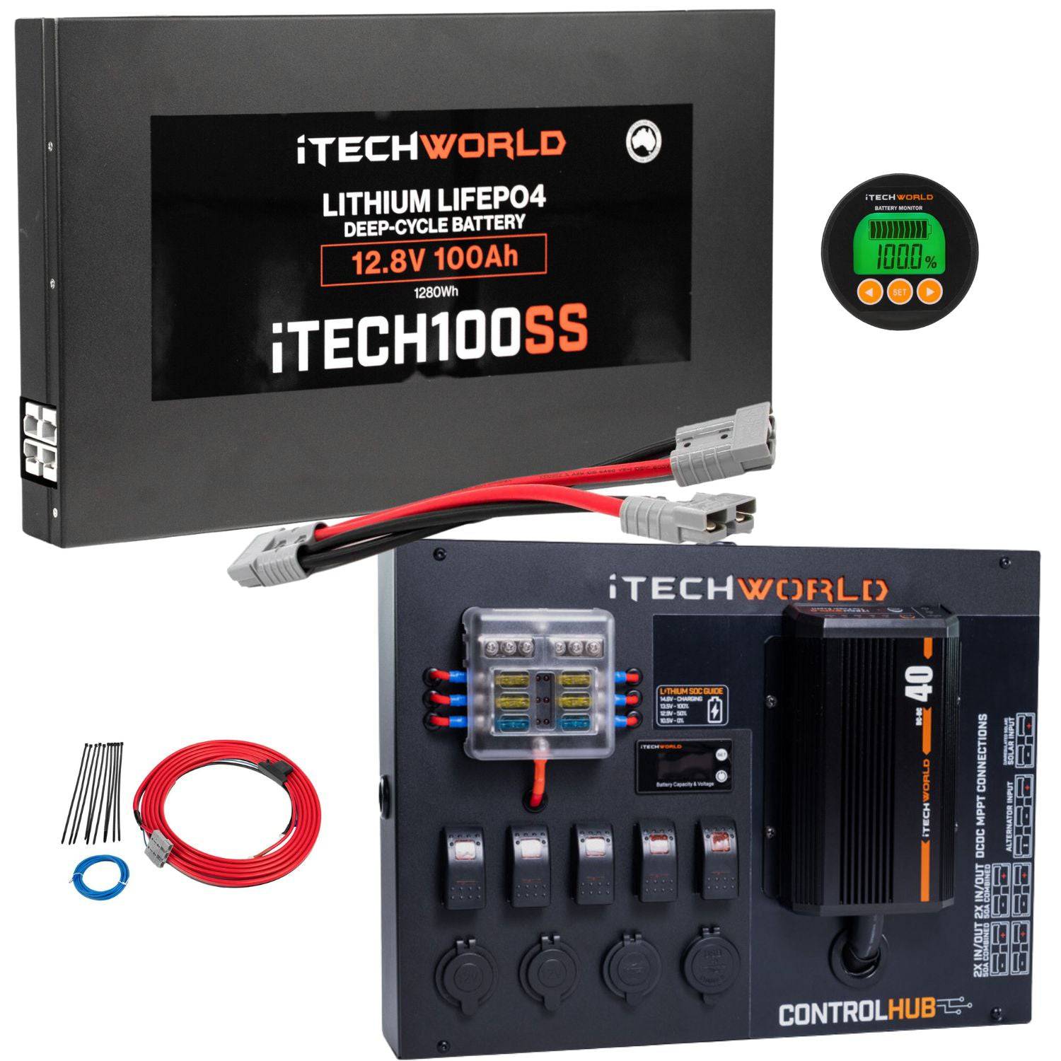 iTECH100SS Behind The Seat Kit - iTechworld