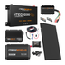The iTechworld Ultimate 4WD Kit with iTECH200SS includes a super slim lithium battery, 40A AC-DC charger (black), 3000W pure sine inverter, solar panel, cables, fuses, and mounts—ideal for a reliable dual battery 4WD setup.