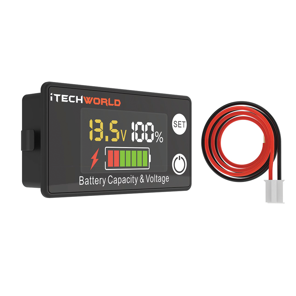 iTechworld Litium Battery Volt Meter with Cable