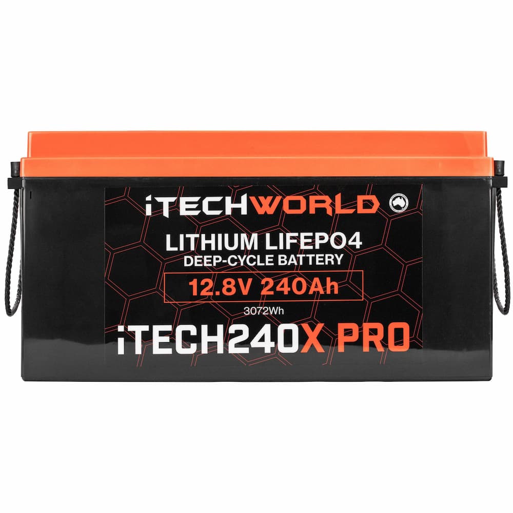 iTECH240X PRO 240Ah 12V Deep Cycle Lithium Battery - iTechworld