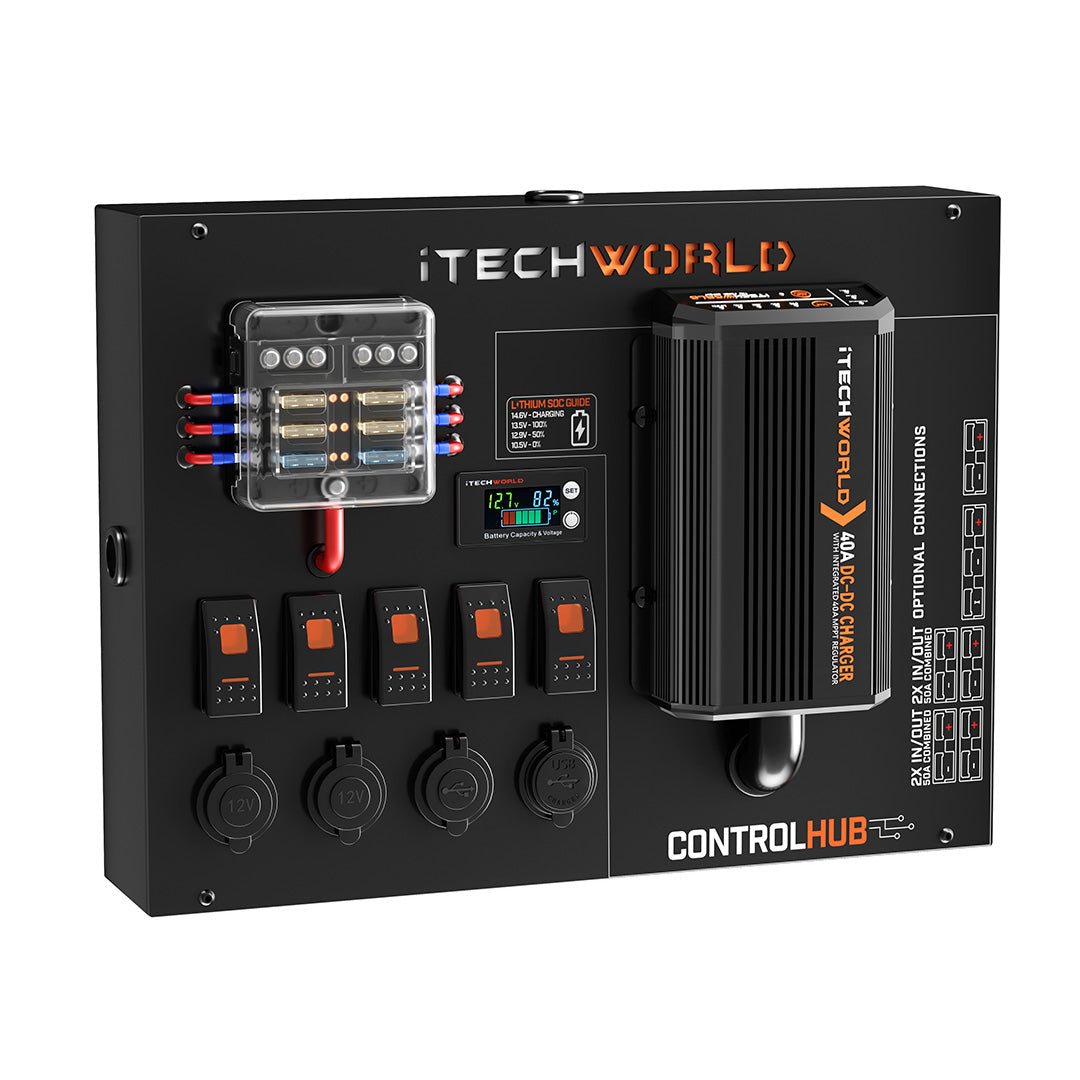 iTechworld 12V Control Hub with 40A DCDC Charger iTECHDCDC40