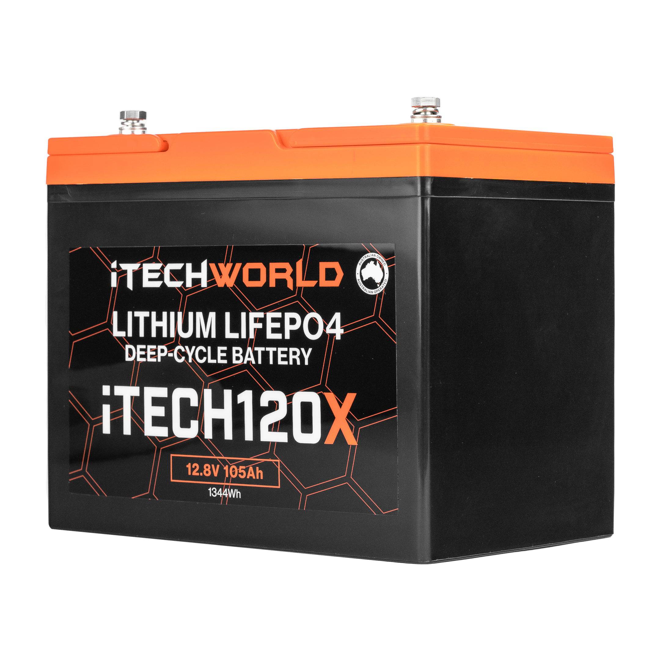 iTECH120X 12v Lithium Deep Cycle Battery LiFePO4 - iTechworld