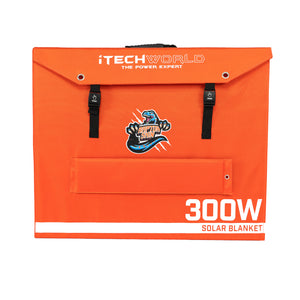 Premium Solar Generator Kit - PS1300 + Solar Blanket - iTechworld