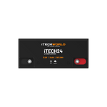 iTECH24 | Deep Cycle Lithium Battery | LiFePO4 24Ah - iTechworld
