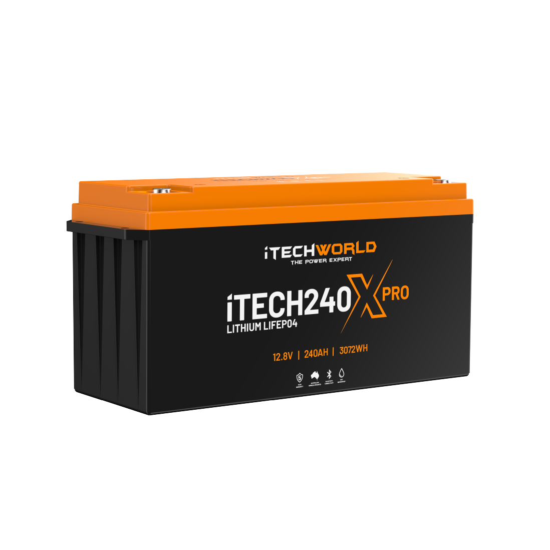 iTECH240X PRO | Lithium Deep Cycle Battery | with Bluetooth LiFePO4 240Ah