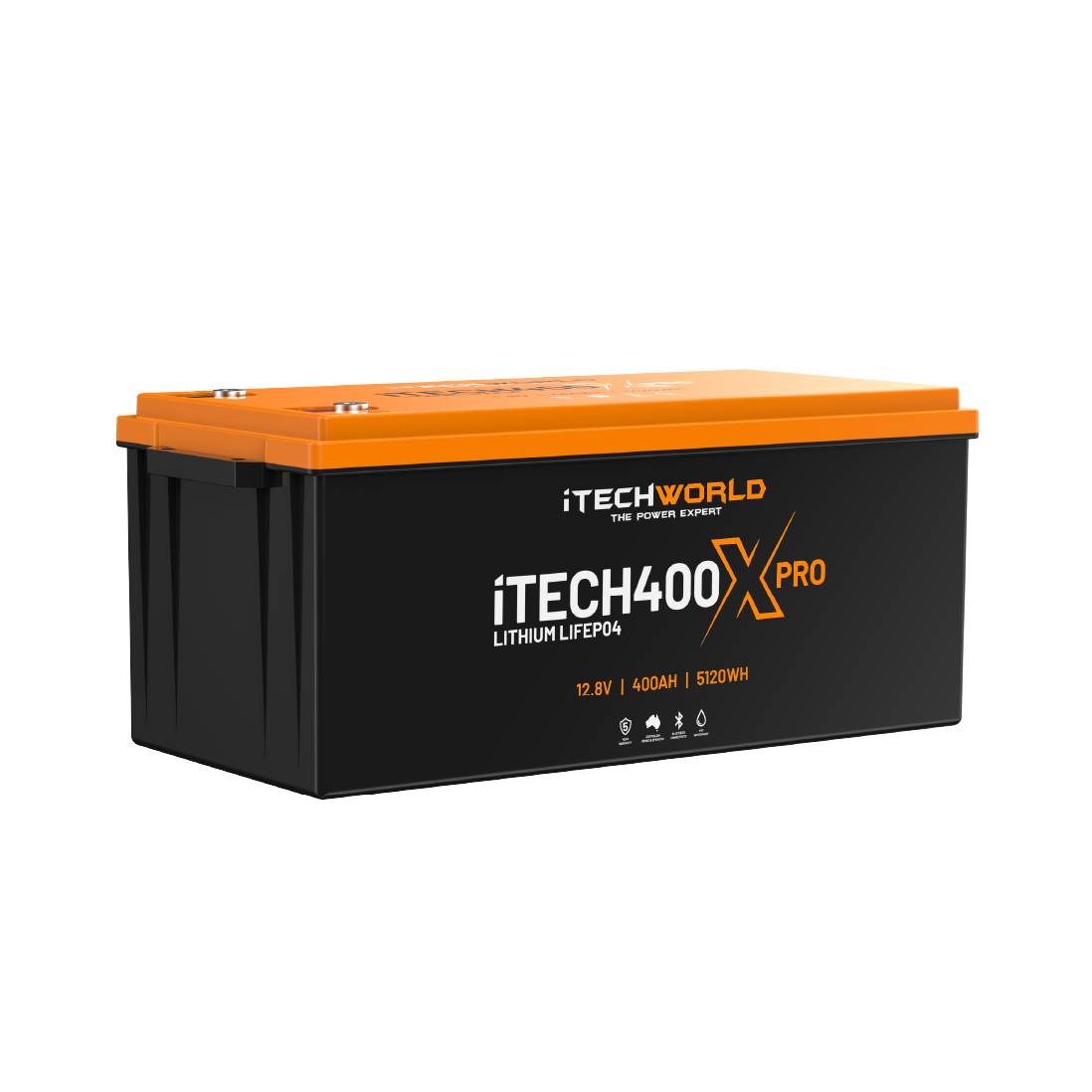 iTECH400X PRO | Lithium Deep Cycle Battery | with Bluetooth LiFePO4 400Ah