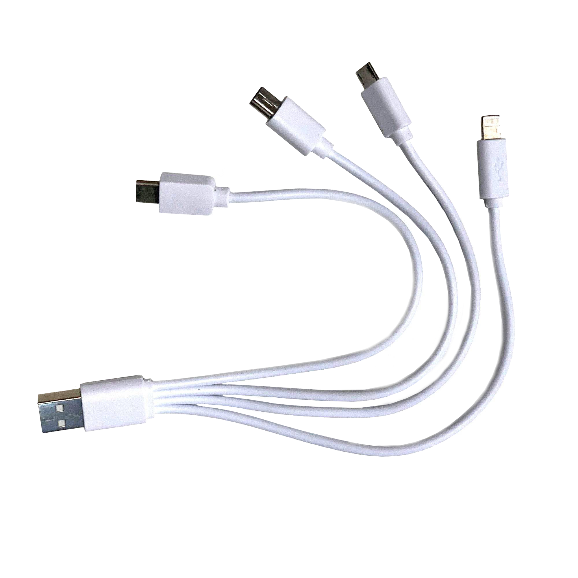 USB to Lightning/USB-C/Micro-USB/Mini-USB