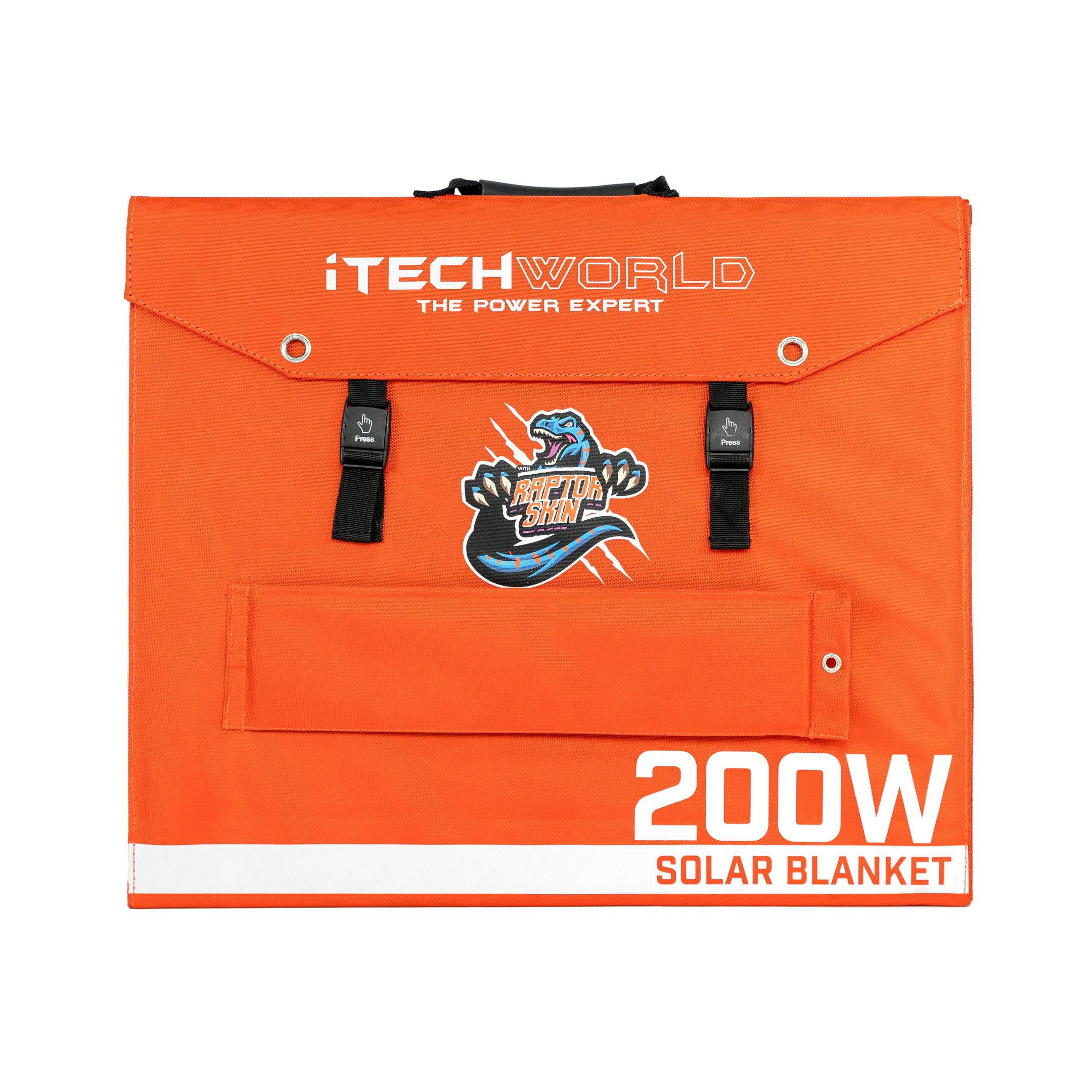200W portable solar folding panel Itechworld