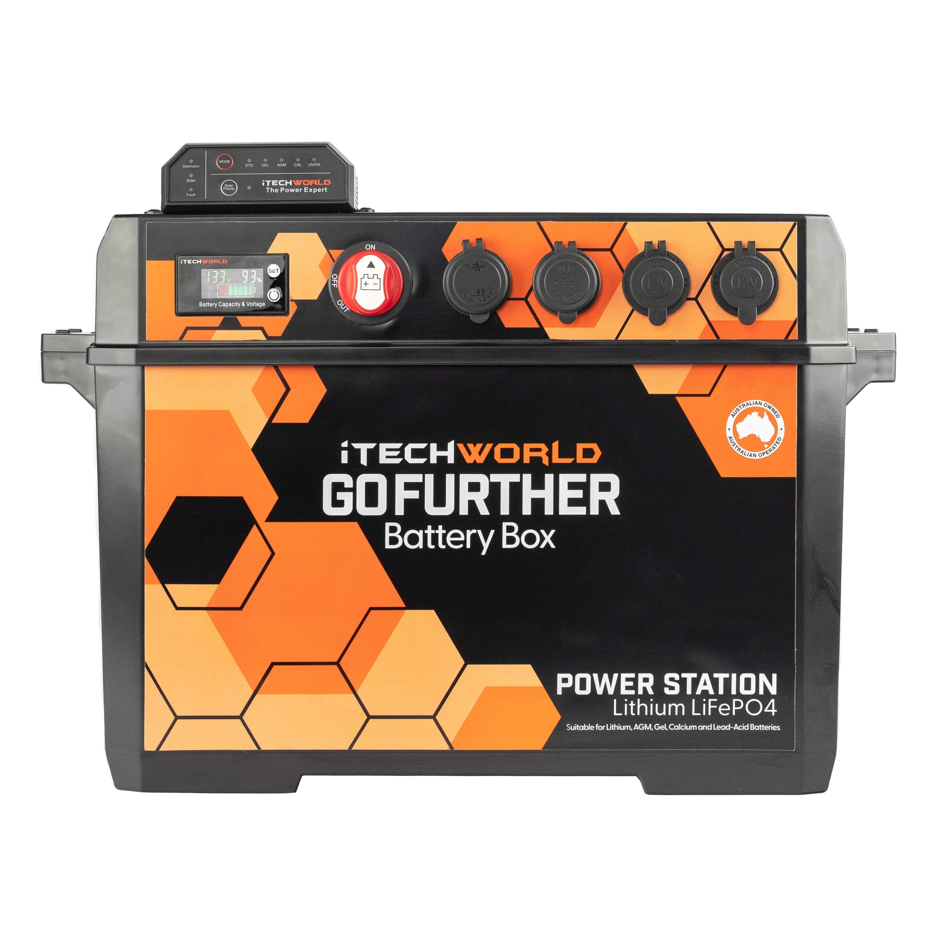 GoFurther Battery Box Power Station with integrated iTECHDCDC25 - iTechworld