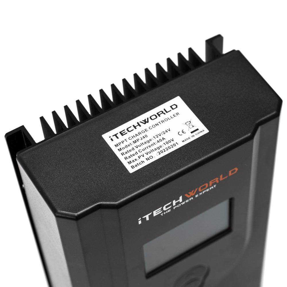 iTechworld 40A 12/24V MPPT Solar Charge Controller