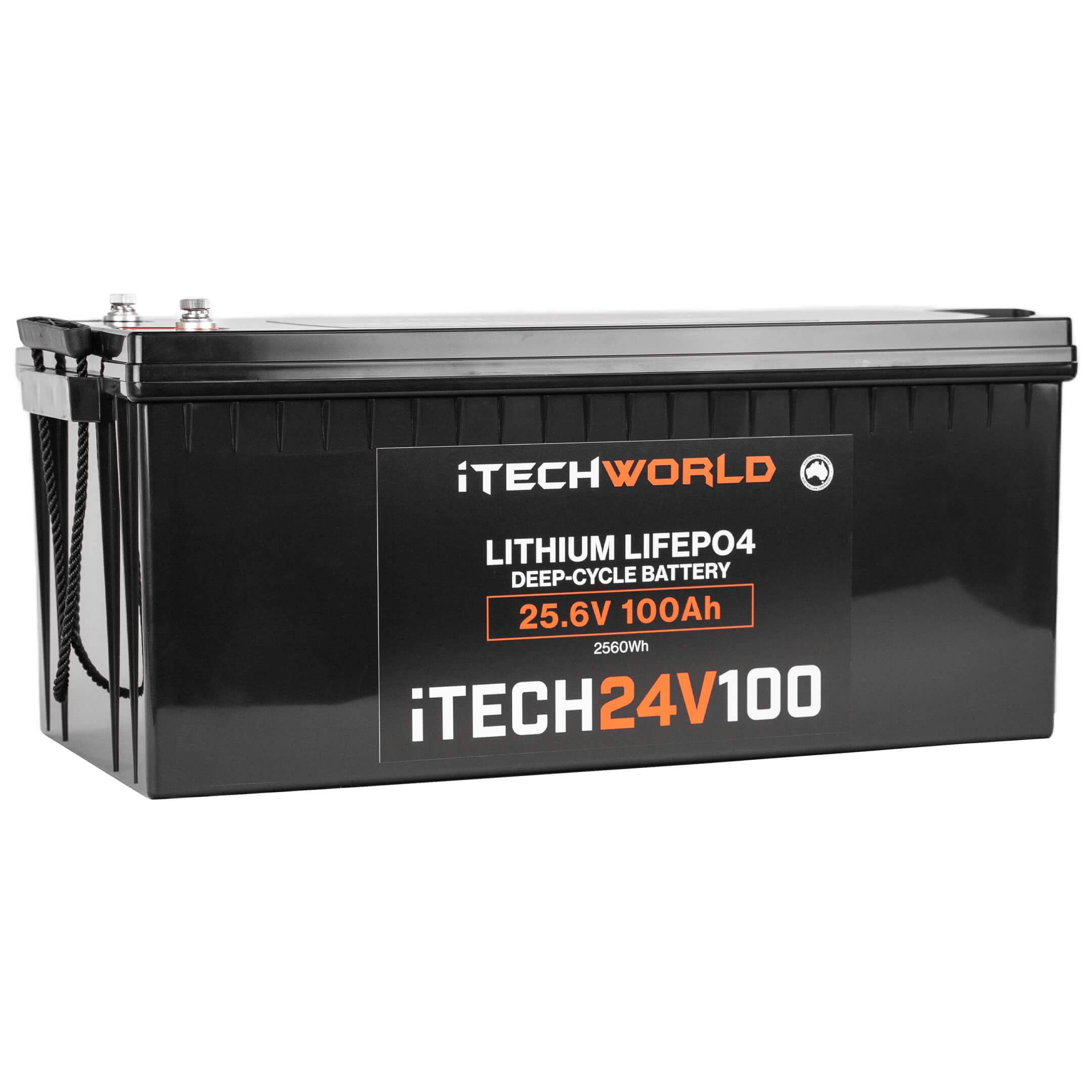 iTECH24V100 24V 100Ah Lithium Battery - iTechworld