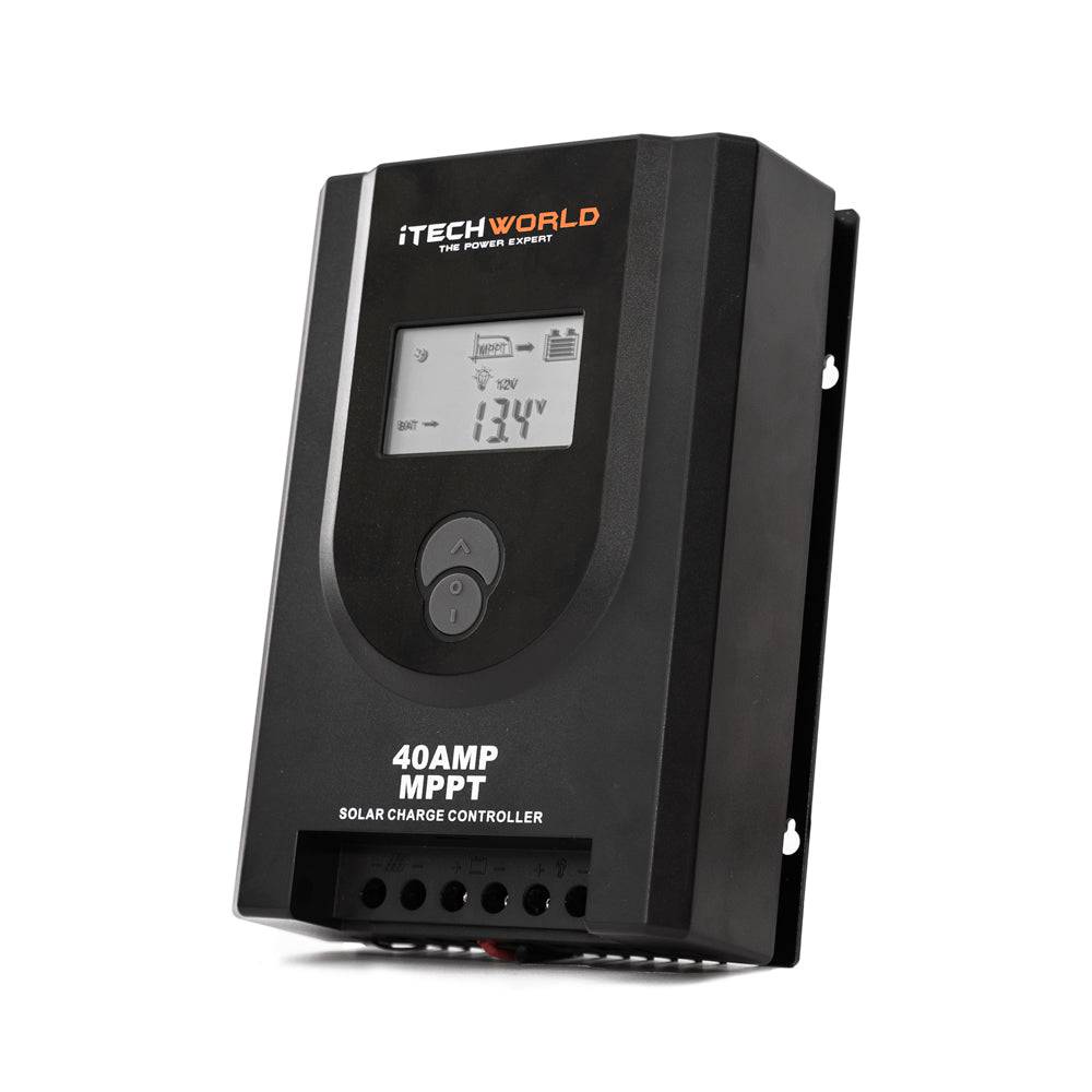 iTechworld 40A 12/24V MPPT Solar Charge Controller