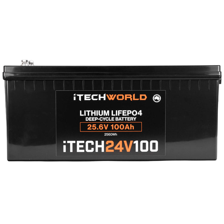 iTECH24V100 24V 100Ah Lithium Battery - iTechworld