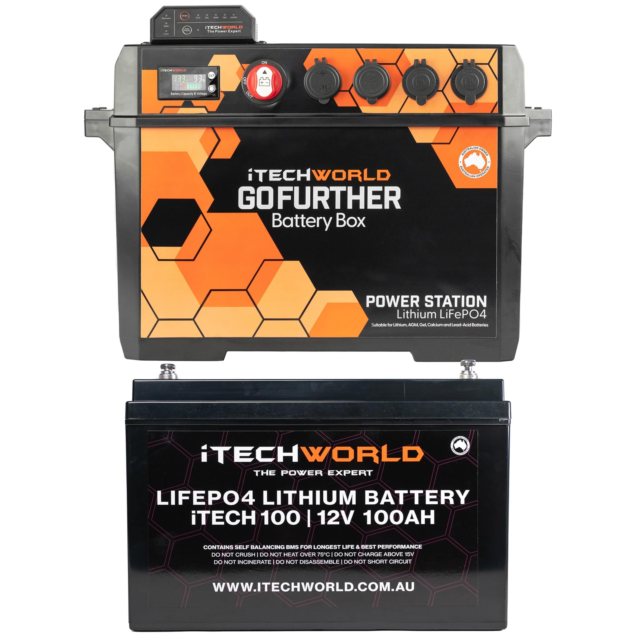 100Ah GoFurther Portable Dual Battery System - iTechworld