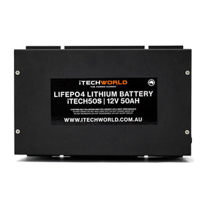 iTechworld Lithium Battery Review Slim Line iTECH120 iTECH120X iTECH054 50Ah lifepo4 lithium battery Australia